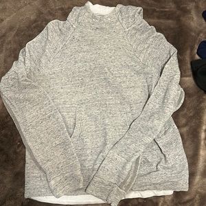 Soft cotton sweater.